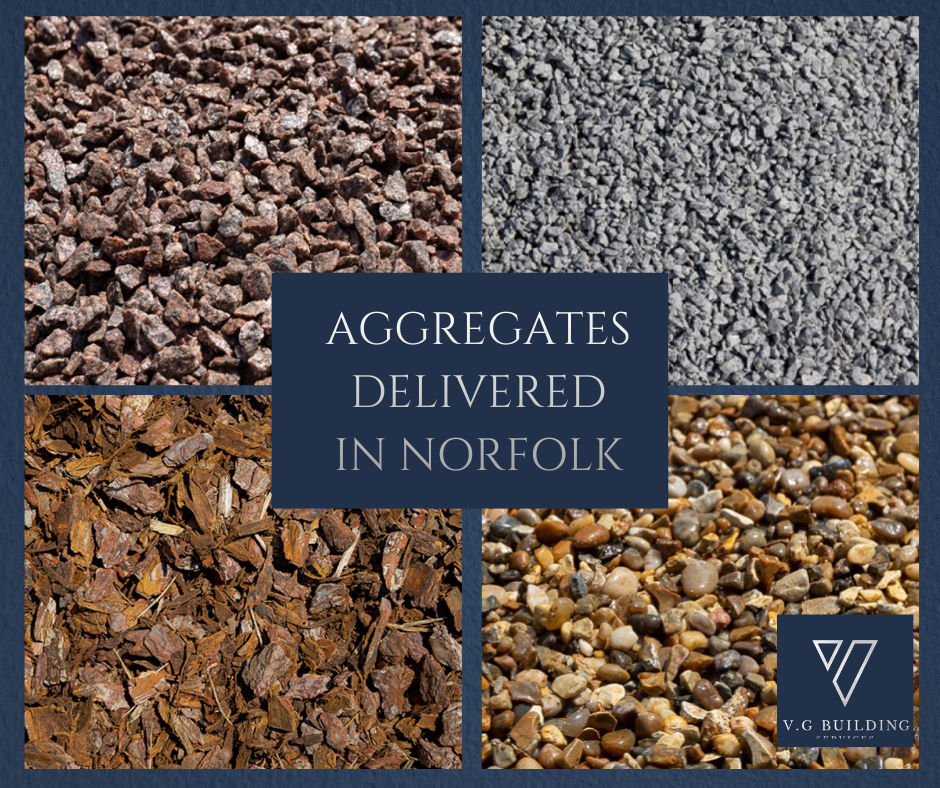 All types of aggregates delivered in Norfolk 